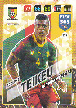 Adolphe Teikeu Cameroon 2018 FIFA 365 International Star #359